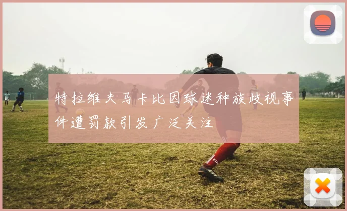 特拉维夫马卡比因球迷种族歧视事件遭罚款引发广泛关注