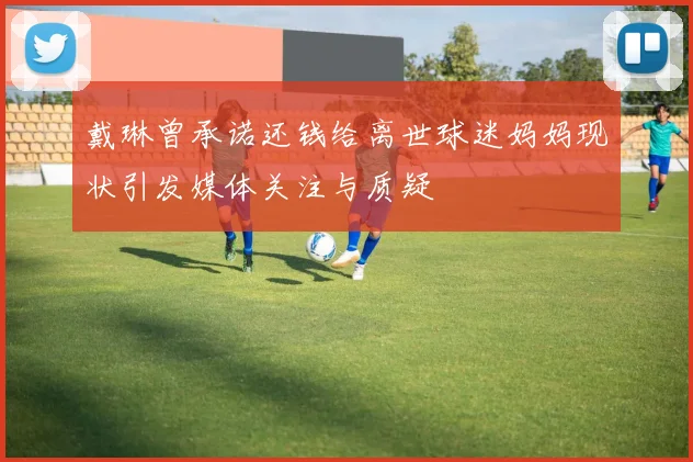 戴琳曾承诺还钱给离世球迷妈妈现状引发媒体关注与质疑